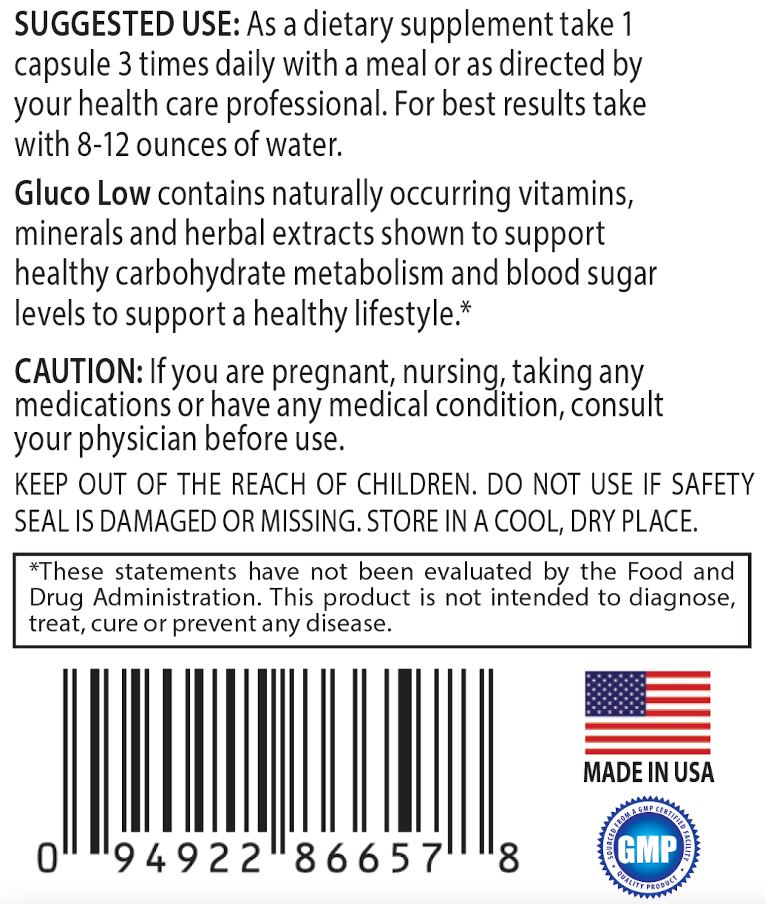 Gluco Low™