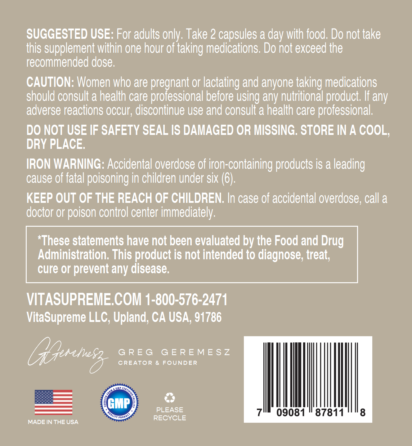 Beautiful Hair Skin & Nails Suggested Use