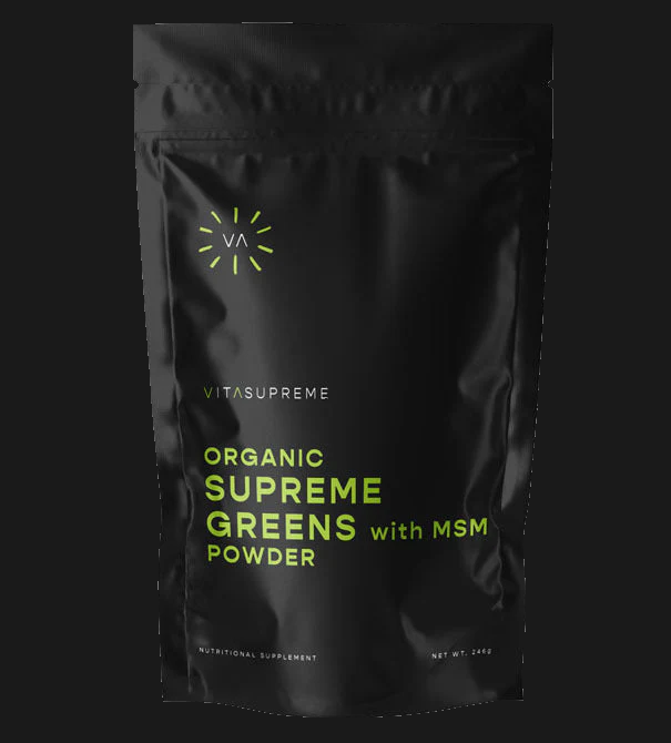 Organic Supreme Greens with MSM Powder 3-Pack