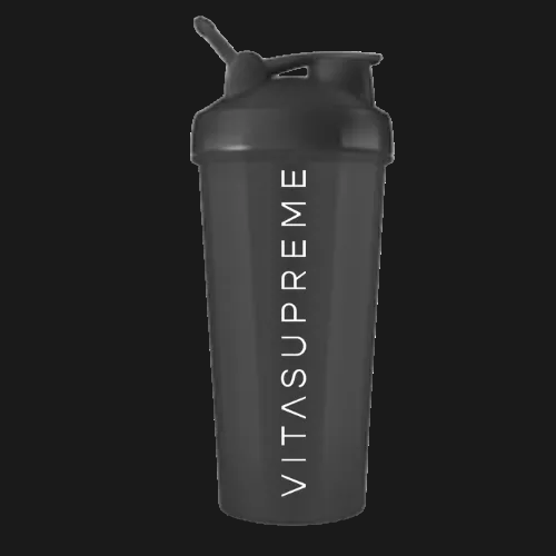 Premium Shaker Bottle Black/Grey