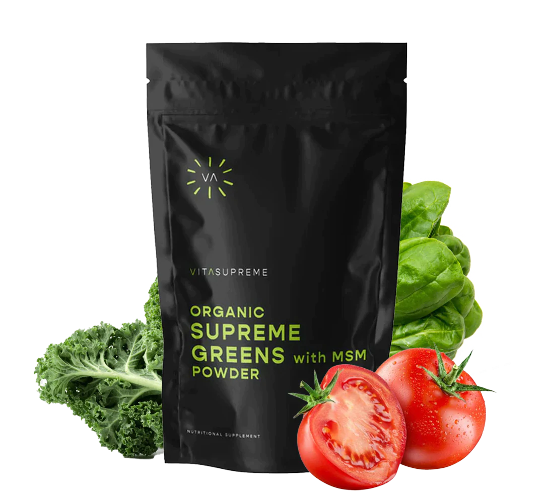 Organic Supreme Greens with MSM Powder™ — 2-Pack