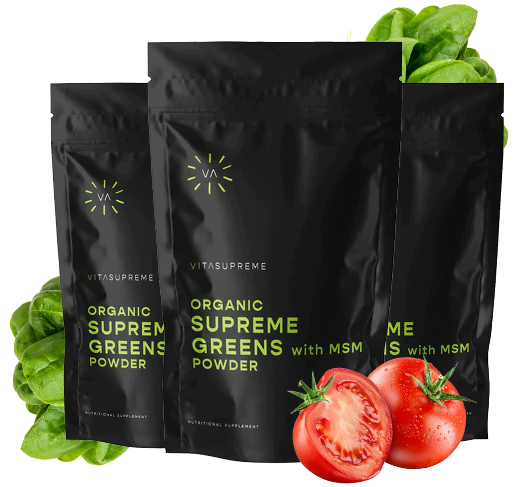 Organic Supreme Greens with MSM Powder™ — 2-Pack