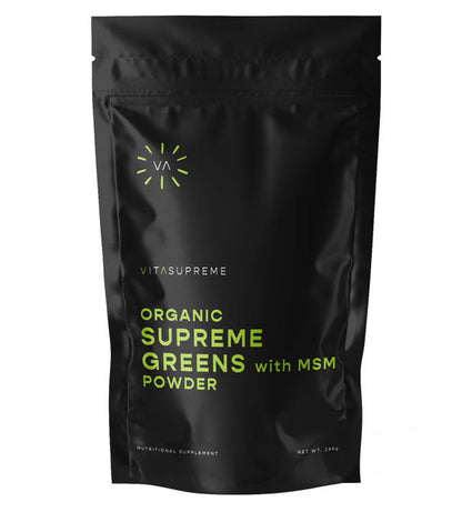 Organic Supreme Greens with MSM Powder™ — 2-Pack