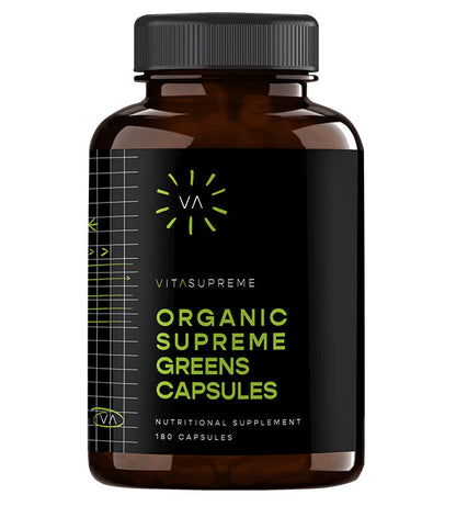 Organic Supreme Greens with MSM Capsules™ — 6-Pack