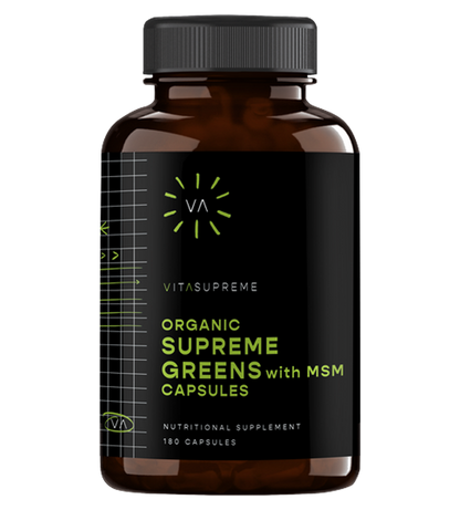 Organic Supreme Greens with MSM Capsules™ — 6-Pack