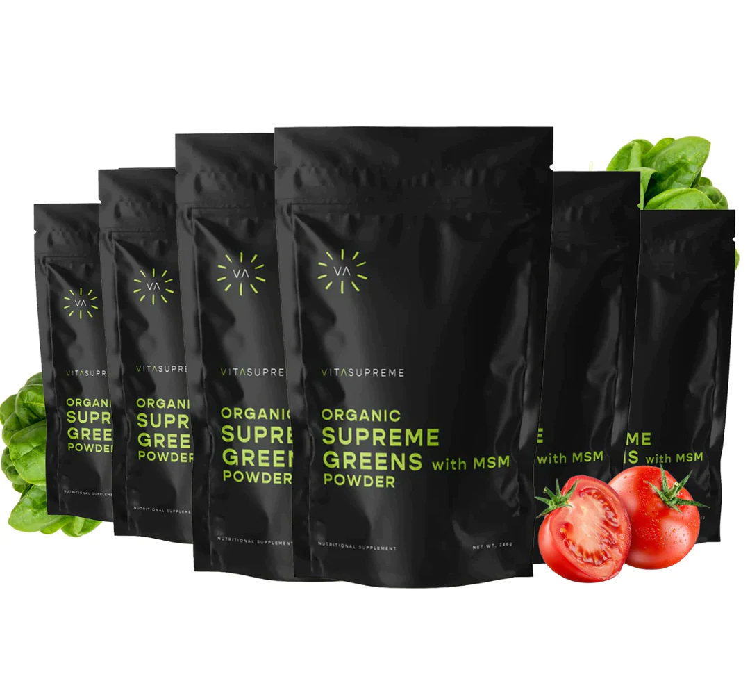 Organic Supreme Greens with MSM Powder™ — 2-Pack