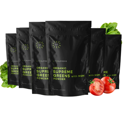 Organic Supreme Greens with MSM Powder™ — 3-Pack
