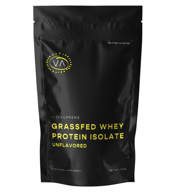 Organic Grass-Fed Whey Protein Isolate - Unflavored Main Image