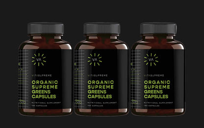 Organic Supreme Greens with MSM Capsules™ — 3-Pack