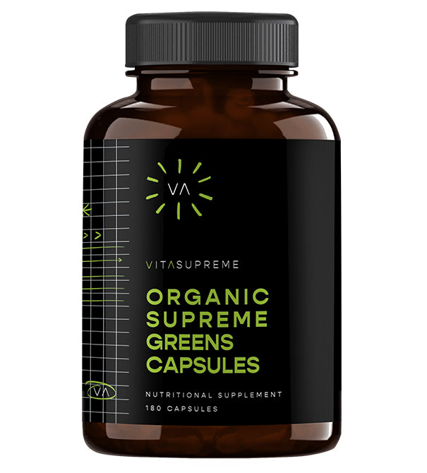 Organic Supreme Greens with MSM Capsules™