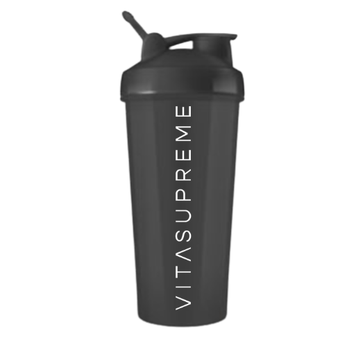 Premium Shaker Bottle Black/Grey